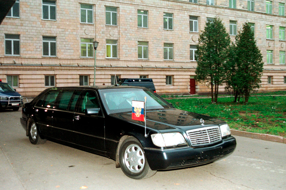 Mercedes-Benz Бориса Ельцина 
