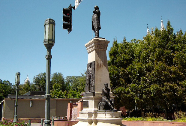 Памятник Биргаму Янгу в Солт-Лейк-Сити