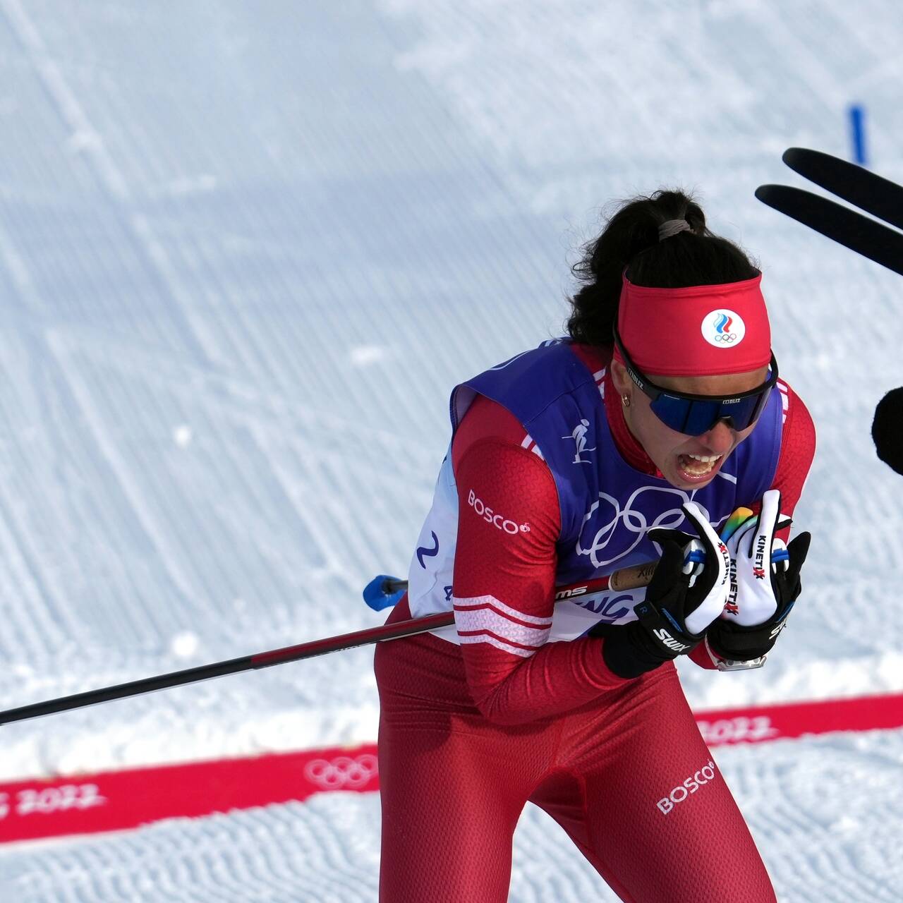 Степанова Олимпийская чемпионка лыжи