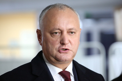 Экс-президент Молдавии поддержал отказ страны от санкций против России