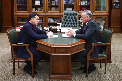 Губернатор Подмосковья обсудил сотрудничество с главой «Газпром межрегионгаза»