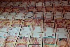 Деньги, изъятые при задержании сотрудниками ФСБ членов организованного преступного сообщества «REvil»