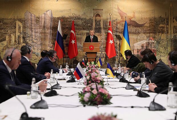 Переговоры России и Украины в Стамбуле 29 марта 2022 года 