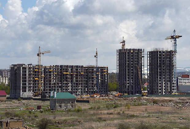 Строительство жилых домов в Симферополе, Крым