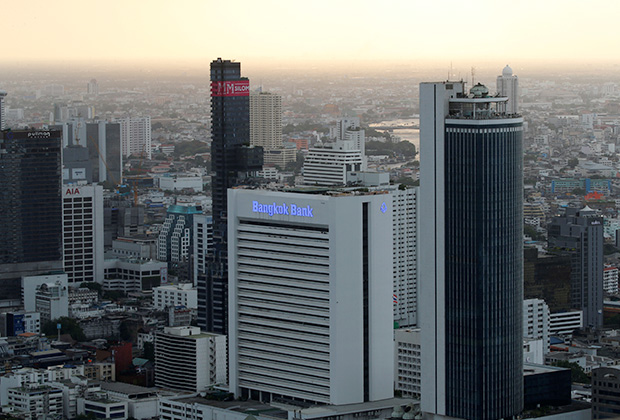 Штаб-квартира Bangkok Bank в Бангкоке