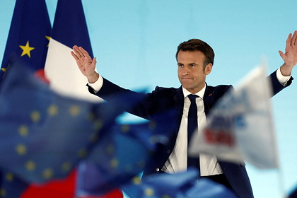 Макрон обогнал Ле Пен на выборах президента Франции
