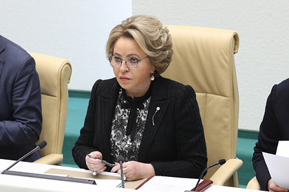 Матвиенко предложила «завалить всю Россию» отечественными гвоздями
