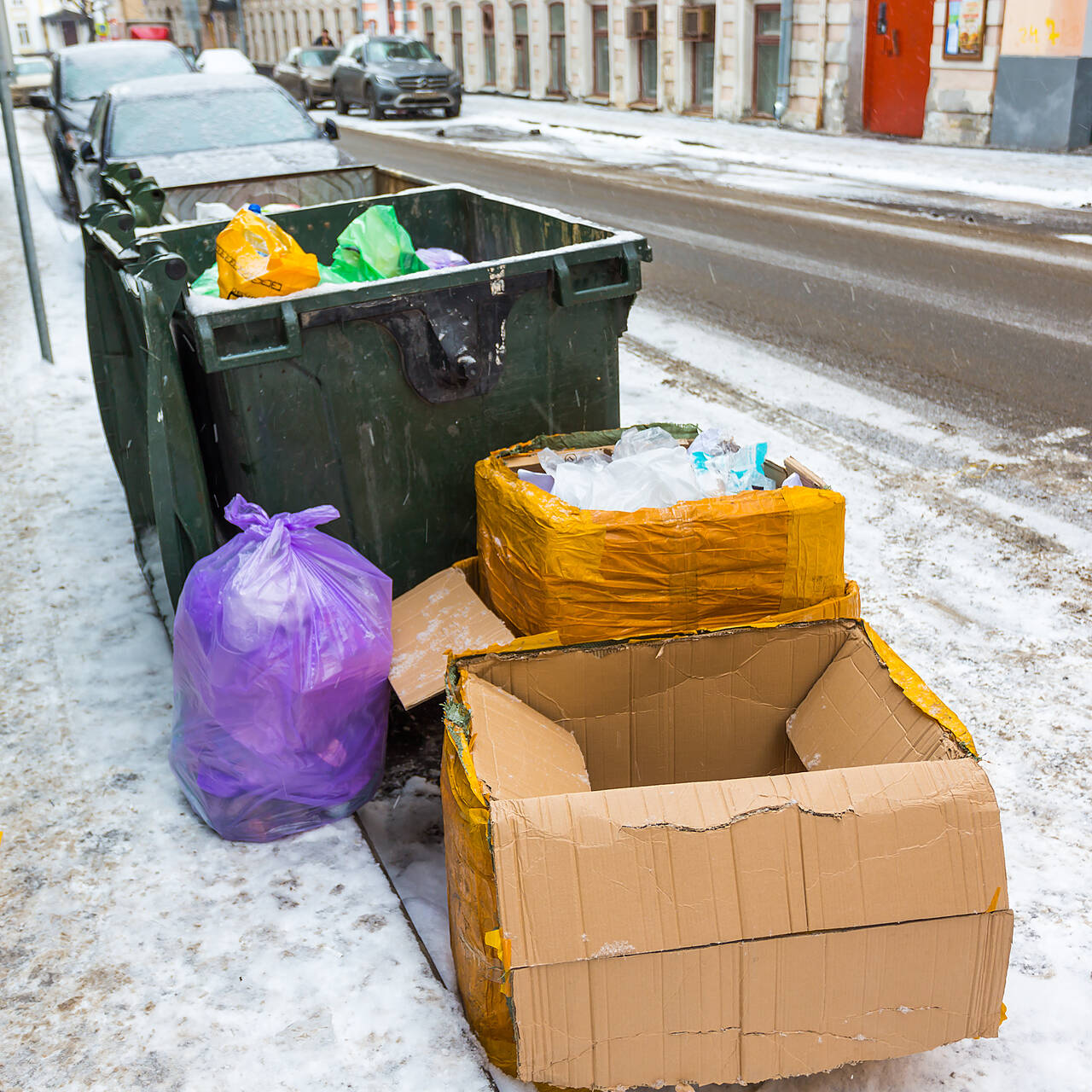 Жители российского города не смогли выпросить мусорный бак: Город: Среда  обитания: Lenta.ru