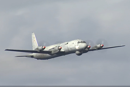 Российские противолодочные самолеты Ил-38 провели полет над Тихим океаном