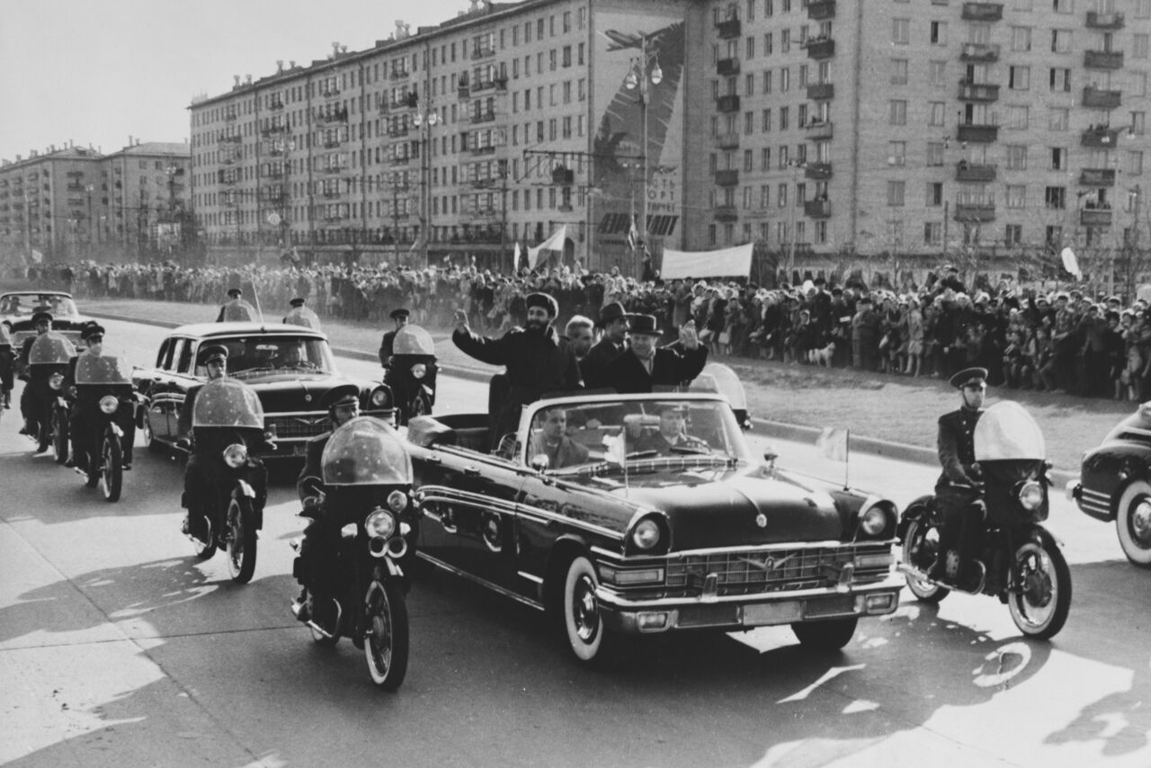 фидель кастро в москве 1963