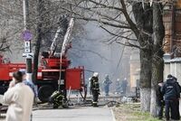 В Твери произошел крупный пожар в оборонном НИИ 