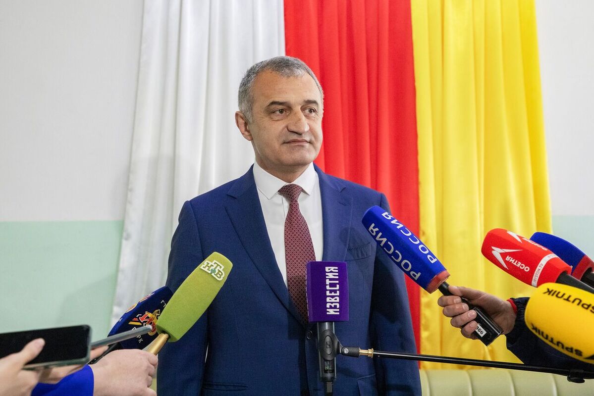 Президент Южной Осетии Анатолий Бибилов