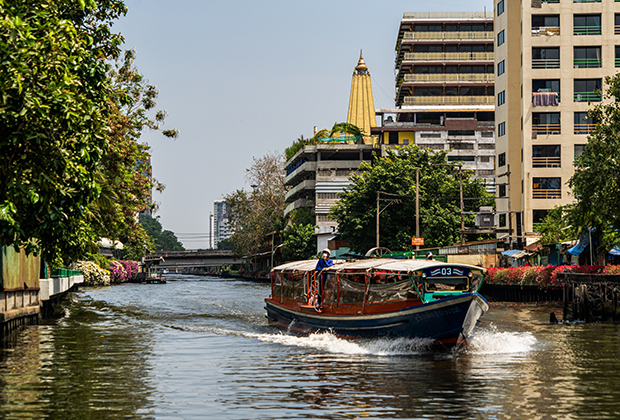 Основной канал Бангкока — Сэнсэп, Таиланд