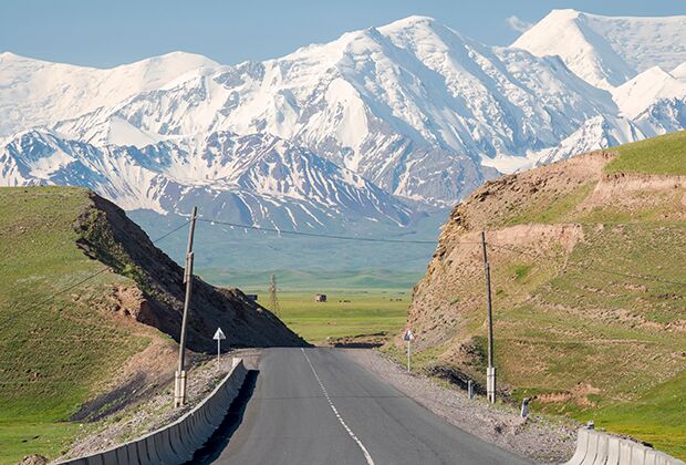 Памирский тракт, Киргизия