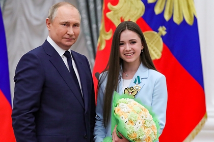 Стало известно о подарке Валиевой от Путина