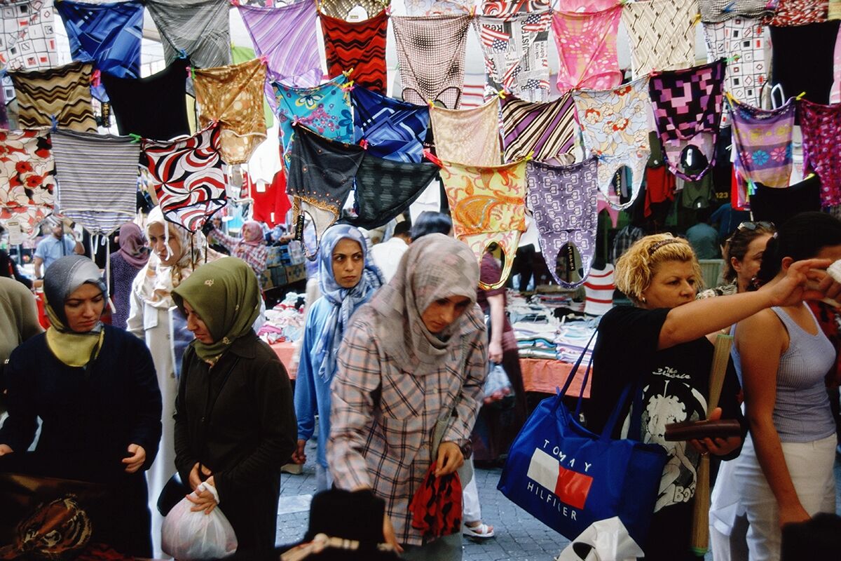 На рынке в Стамбуле 