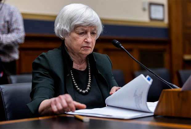 Министр финансов США Джэнет Йеллен. Фото: Graeme Jennings / Reuters