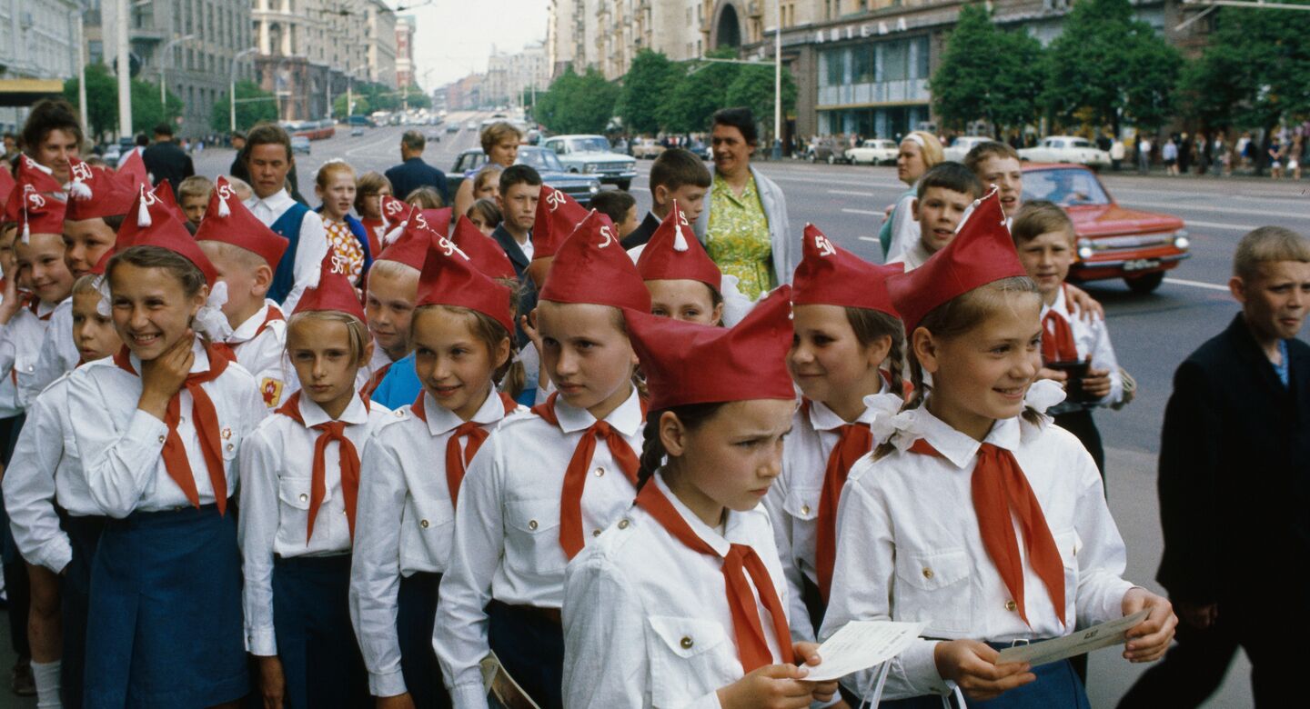 СССР 70е пионеры