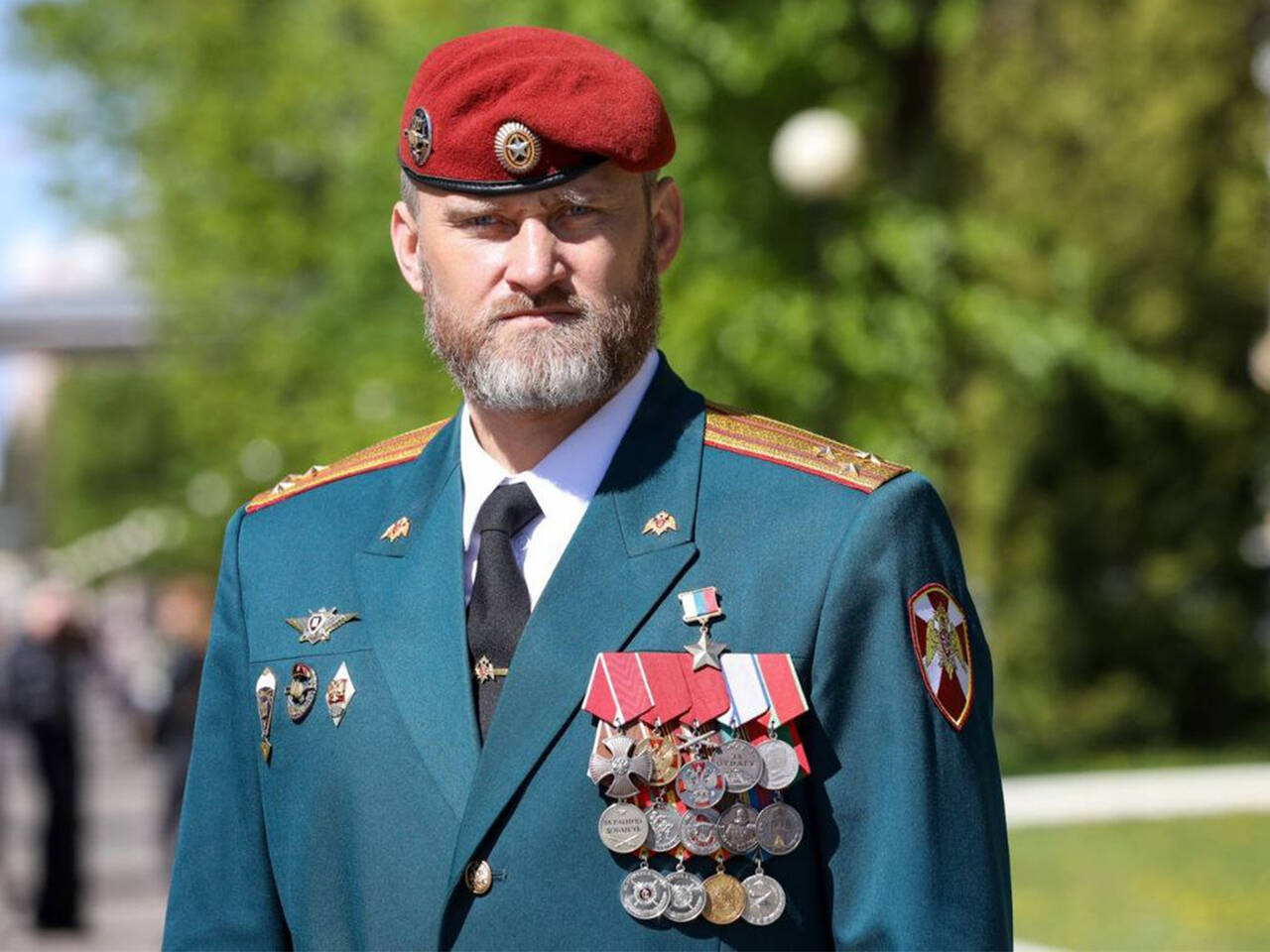Полковник Белоглазов Витязь герой России