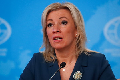 Захарова назвала тревожным сигналом заявления президента Молдавии о войне