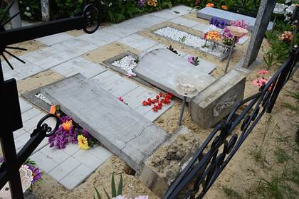 Вандалы повредили несколько десятков могил на кладбище под Воронежем