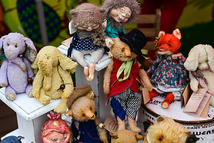Во Владивостоке открылась выставка кукол ручной работы