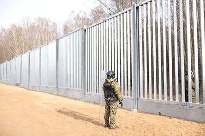 В Польше рассказали о продвижении строительства стены на границе с Белоруссией