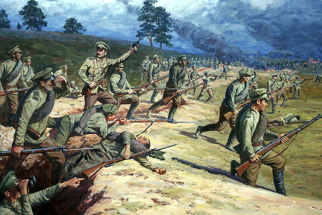 день победы красной армии над кайзеровскими войсками германии