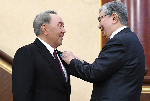 Нурсултан Назарбаев и Касым-Жомарт Токаев. Фото: akorda. kz / Globallookpress.com