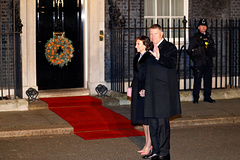 Президент Румынии Клаус Йоханнис и супруга Кармен Йоханнис