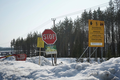 Финляндия захотела построить заграждения на границе с Россией