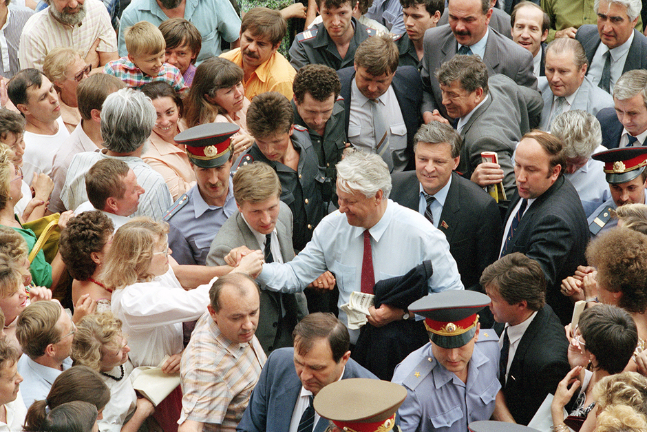 Ельцин в Сыктывкаре