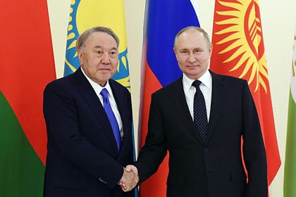 Назарбаев и Путин встретились в Москве