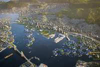 Одна вода. В Южной Корее построят первый в мире плавучий город. Как он будет выглядеть?