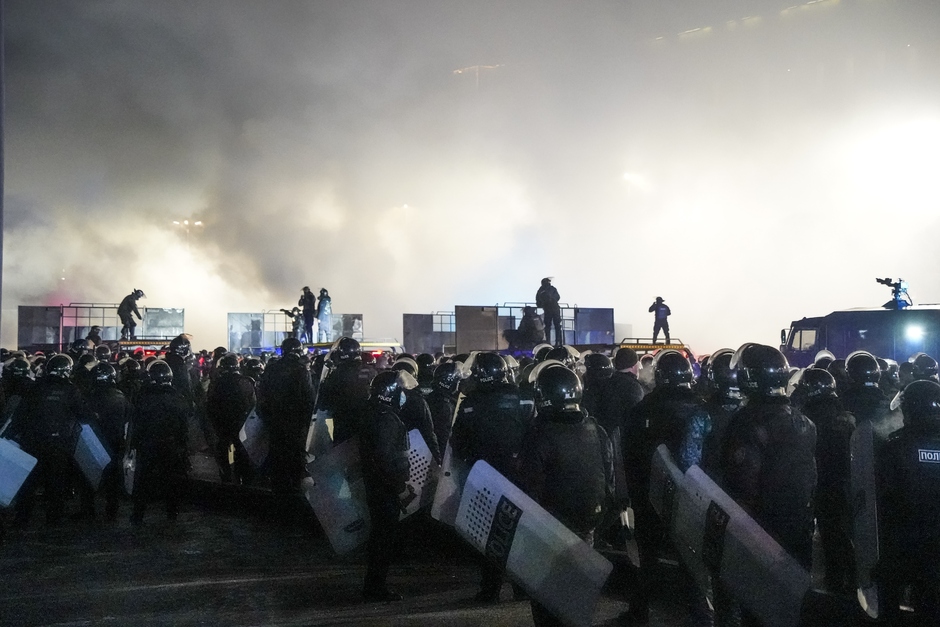 Протесты в Казахстане в январе 2022 года
