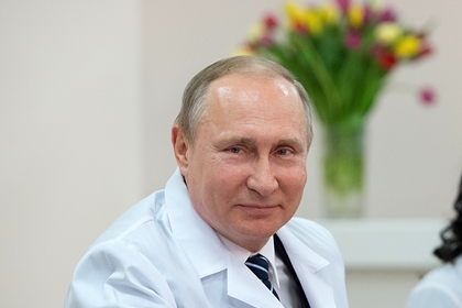 Путину показали «специально подготовленных» пациентов в российской поликлинике