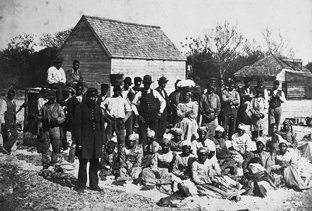 Освобожденные рабы, 1862 год