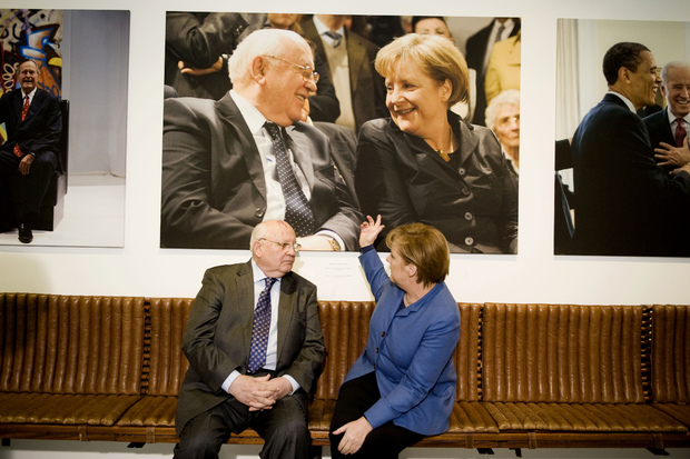 Встреча с канцлером ФРГ Ангелой Меркель. Фото: Jesco Denzel / dpa / Global Look