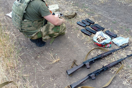В Бердянске задержали экс-участника теробороны и нашли схрон с оружием