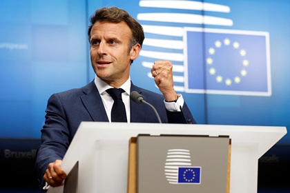 Макрон назвал условие предоставления Грузии статуса кандидата в ЕС