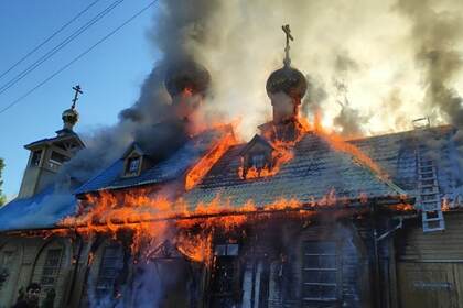 В Петербурге задержали поджигателя храма святителя Василия Великого