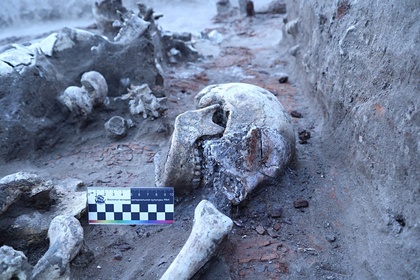 В Хакасии нашли погребальные маски тесинской культуры