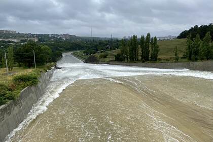 Власти предупредили о возможном затоплении Симферополя