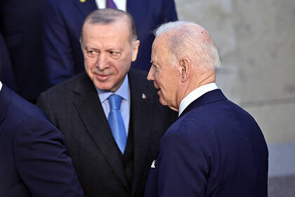 Белый дом анонсировал встречу Байдена с Эрдоганом