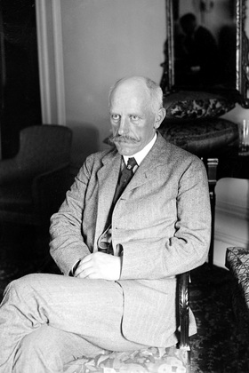 Фритьоф Нансен (10 октября 1861 года — 13 мая 1930 года), норвежский исследователь, ученый, дипломат, гуманитарный деятель и лауреат Нобелевской премии мира. Фото: Getty Images