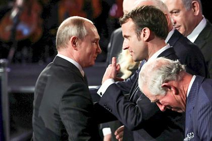 Францию обвинили в нарушении конфиденциальности разговора Путина и Макрона