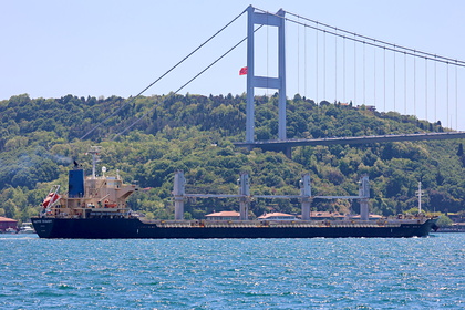 Турецкая  таможня подтвердила задержание российского судна