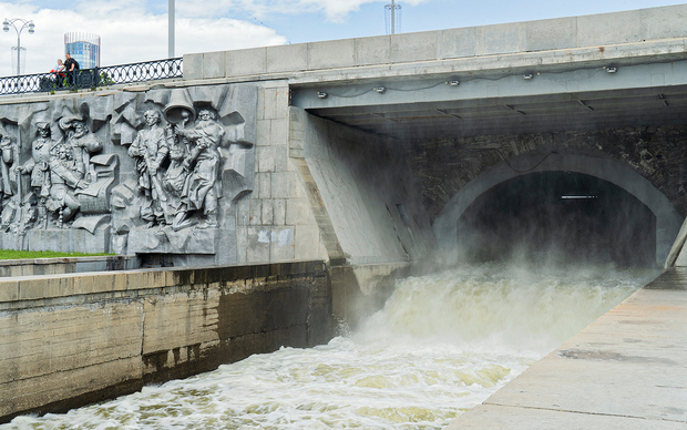 Плотина городского пруда в Екатеринбурге. Фото: АНО Национальные приоритеты