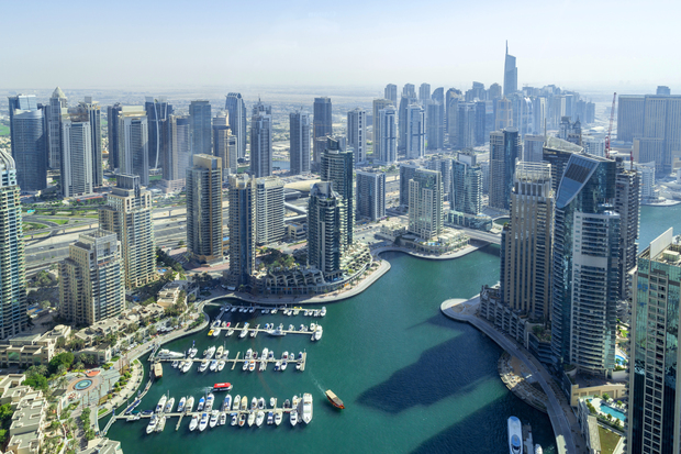 Dubai Marina, стоянка для яхт под окнами апартаментов. Фото: Shutterstock