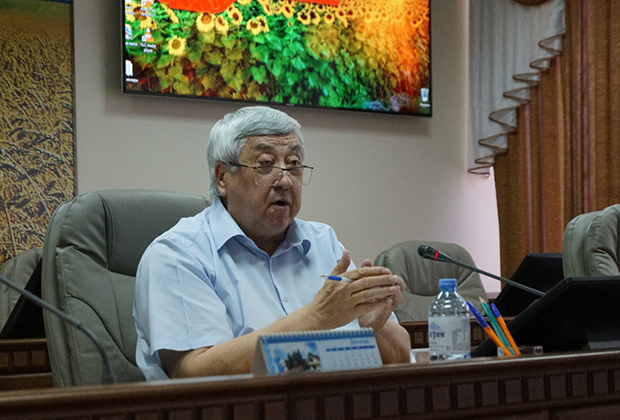 Глава Наблюдательного Совета СПК «Григорополисский» Сергей Пьянов